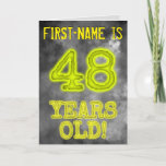 [ Thumbnail: Spooky Glowing Aura Look "48 Years Old!" + Name Card ]
