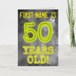 [ Thumbnail: Spooky Glowing Aura Look "50 Years Old!" + Name Card ]