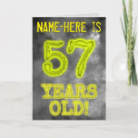 [ Thumbnail: Spooky Glowing Aura Look "57 Years Old!" + Name Card ]