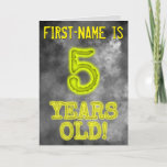[ Thumbnail: Spooky Glowing Aura Look "5 Years Old!" + Name Card ]
