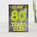 [ Thumbnail: Spooky Glowing Aura Look "80 Years Old!" + Name Card ]