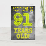 [ Thumbnail: Spooky Glowing Aura Look "91 Years Old!" + Name Card ]