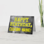 [ Thumbnail: Spooky Glowing Aura Look "Happy Birthday" + Name Card ]