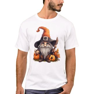 Spooky Gnome - Halloween Art & Merchandise T-Shirt