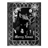Spooky gothic black Christmas (Front)