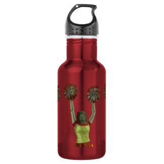 Spooky Gothic Cheer Art Stainless Steel Water Bottle