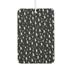 Spooky Gothic Ghost Illustration Air Freshener