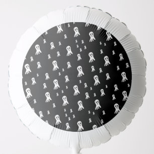 Spooky Gothic Ghost Illustration Balloon