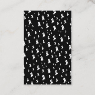 Spooky Gothic Ghost Illustration Business Card