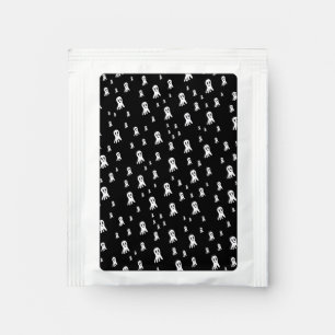 Spooky Gothic Ghost Illustration Tea Bag Drink Mix