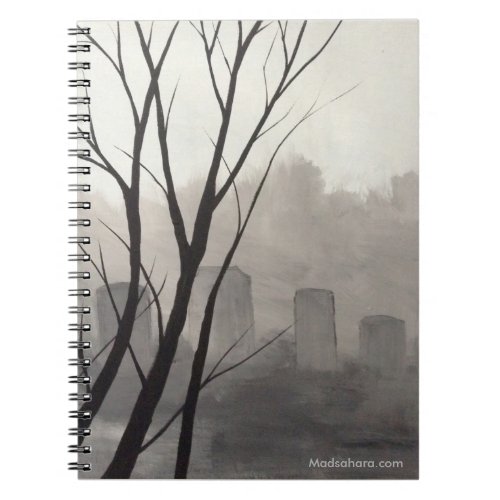 Spooky Graveyard Notebook