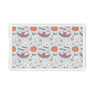 Spooky Halloween Acrylic Tray