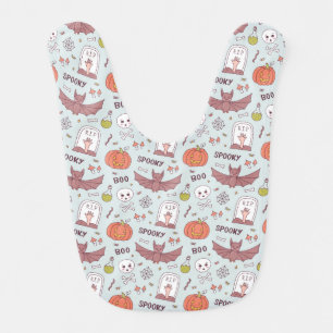 Spooky Halloween Baby Bib