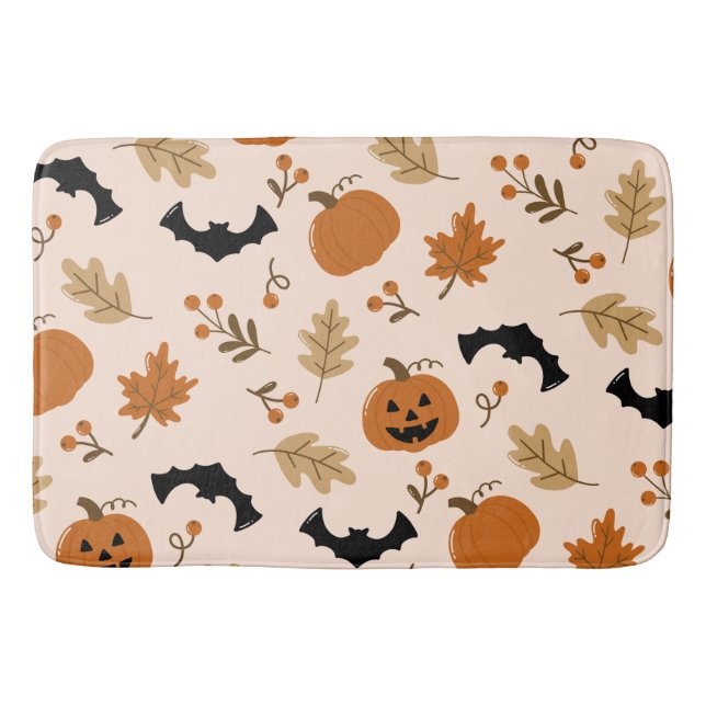 Spooky Halloween  Bath Mat (Front)