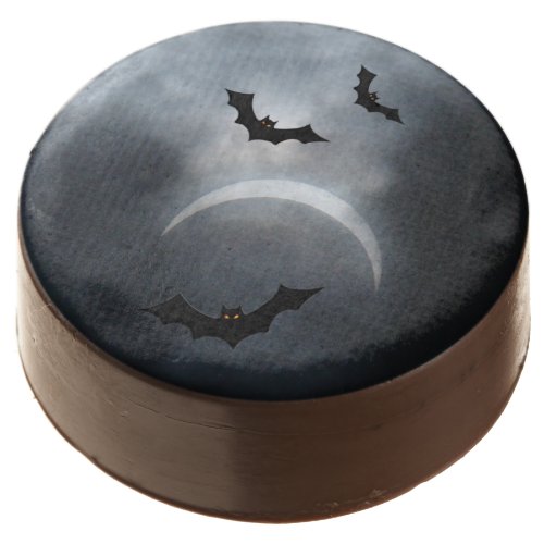 Spooky Halloween Bats In Eclipse Chocolate Dipped Oreo