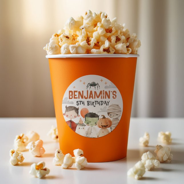 Spooky Halloween Birthday Party Stickers (Creator Uploaded)