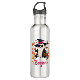 Spooky Halloween Boojee Sassy Classy Ghost  Stainless Steel Water Bottle