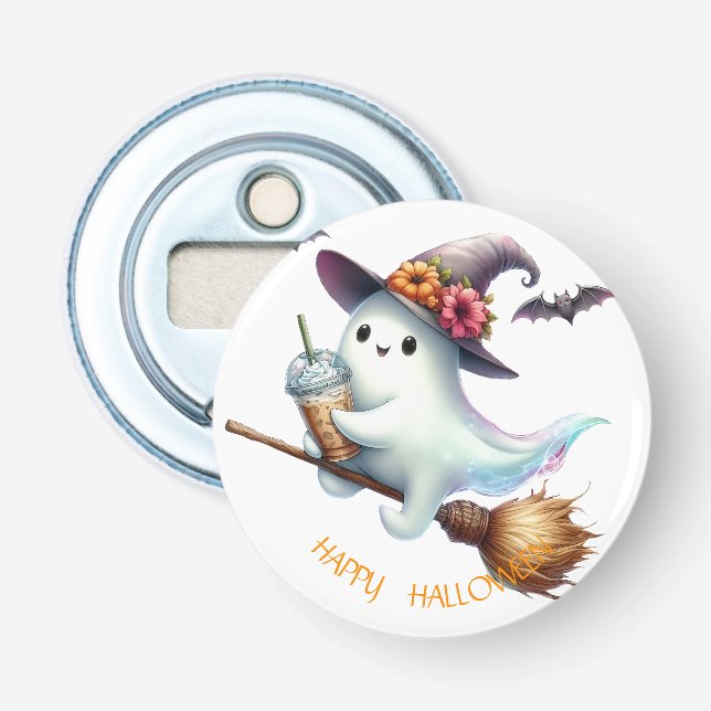 Spooky Halloween Bottle Opener (Front)