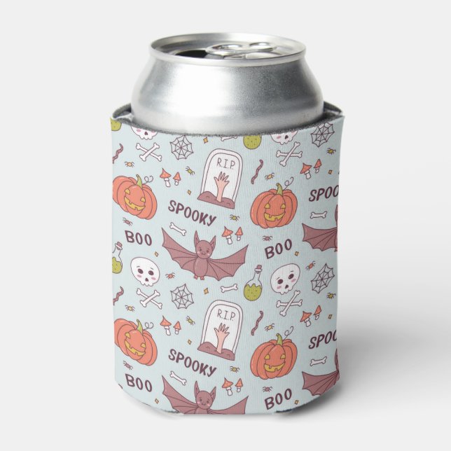 Spooky Halloween Can Cooler (Can Front)
