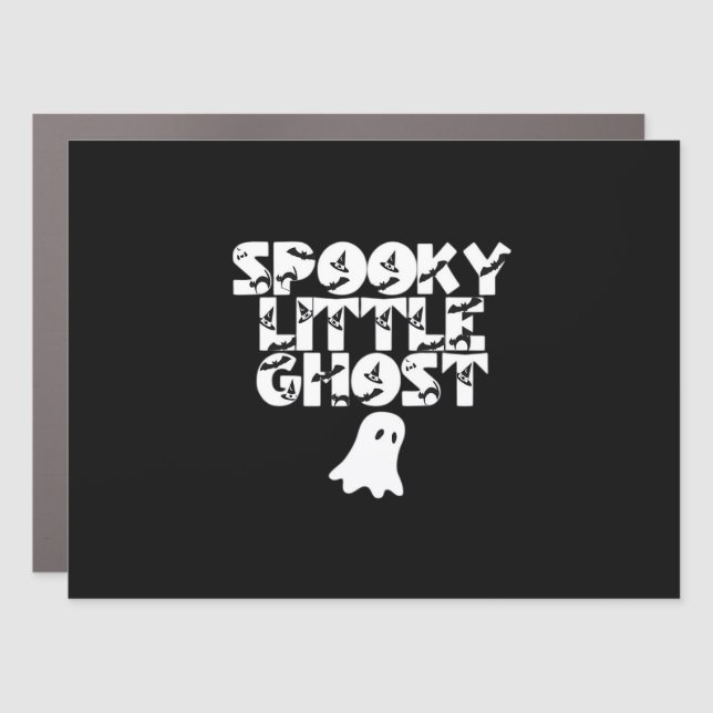 Spooky Halloween Car Magnet (Front)