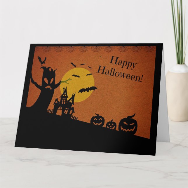 Spooky Halloween Card (Front)