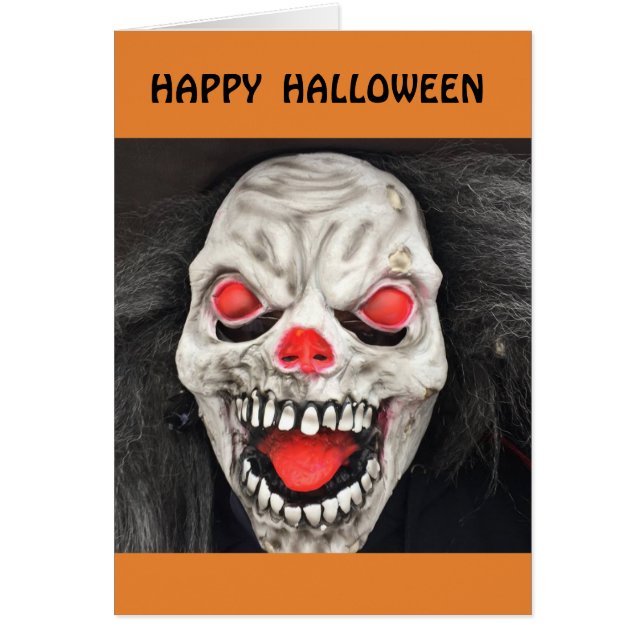 SPOOKY HALLOWEEN CARD (Front)