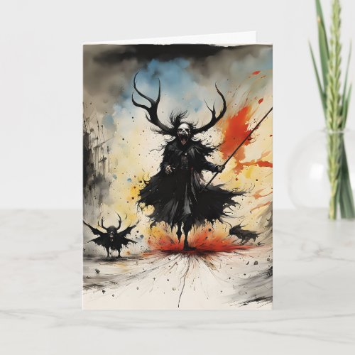 Spooky Halloween Card