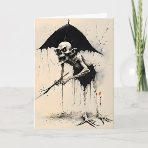 Spooky Halloween Card
