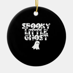 Spooky Halloween Ceramic Ornament