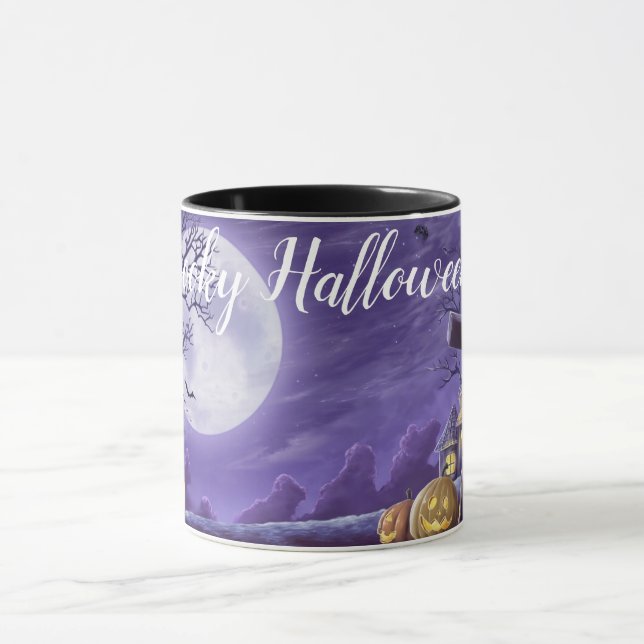Spooky Halloween Coffee Mug (Center)