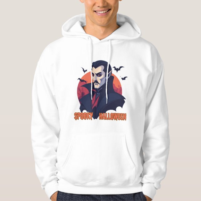 Spooky Halloween costume  Hoodie (Front)