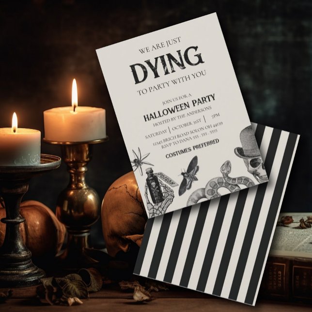 Spooky Halloween Costume Party Invitation (Creator Uploaded)