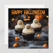 Spooky Halloween cupcakes Design (Front/Back)