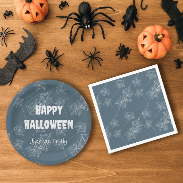 Spooky Halloween customizable Paper Plates (Spooky Halloween customizable Paper Plates
)