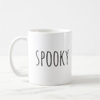 Spooky Halloween | Cute Black & White Ghost Lovers