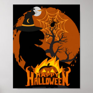 Spooky Halloween Design – Fun & Frightful Art for Poster