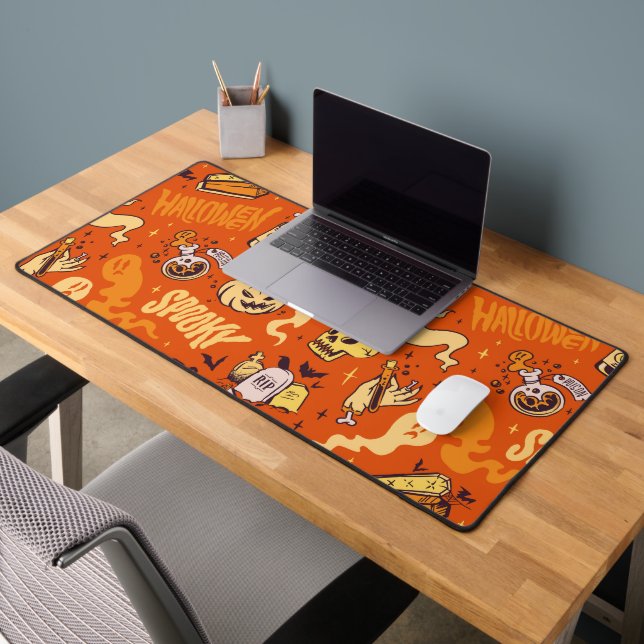Spooky Halloween Desk Mat (Office 2)