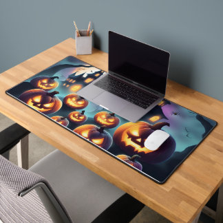 Spooky halloween desk mat