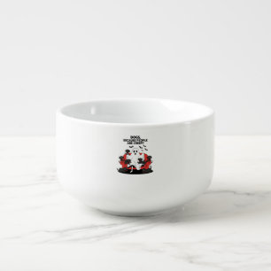 Spooky Halloween Dog Spooky Ghost 23 Soup Mug