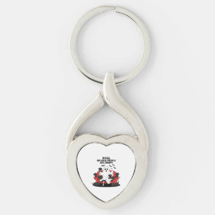 Spooky Halloween Dog Spooky Ghost Keychain