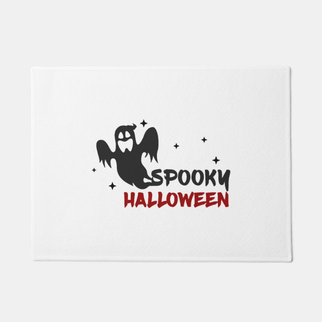Spooky Halloween  Doormat (Front)