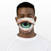 Spooky Halloween & Eyeball - green eye /scary mask (Worn)