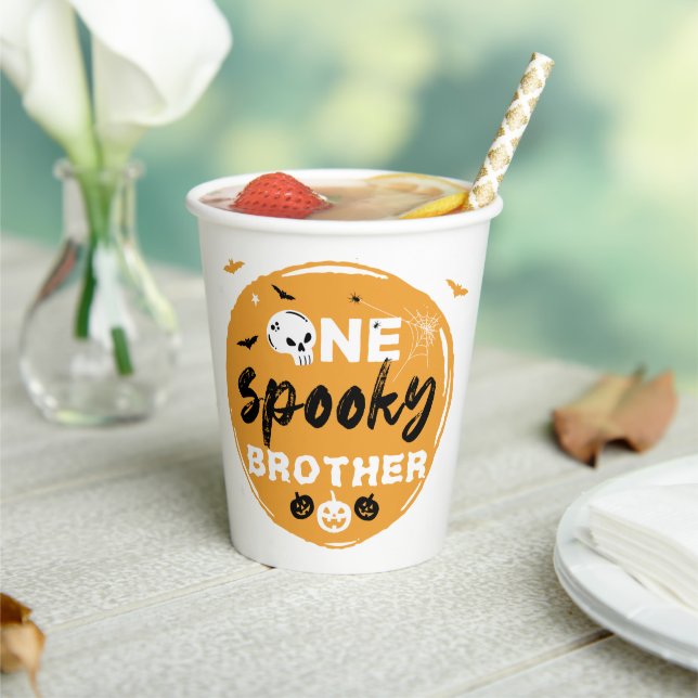 Spooky Halloween Family Matching Trick or Treat Paper Cups (Insitu)