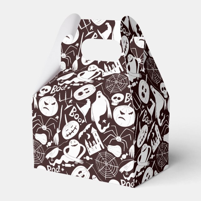 Spooky Halloween Favor Box (Front Side)