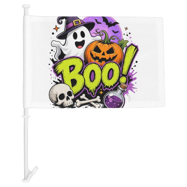 Spooky Halloween Flag (Front)