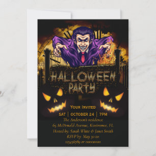 Spooky Halloween Fun Awaits Invitation