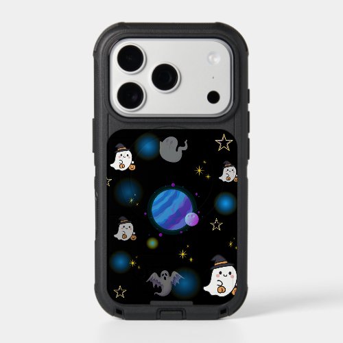 Spooky Halloween Galaxy OtterBox iPhone Case