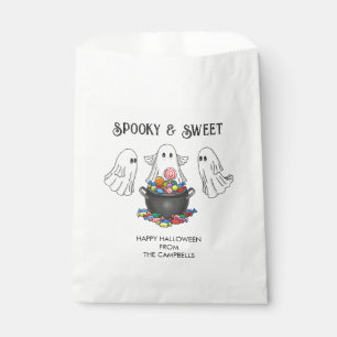 Spooky Halloween Ghost Favor Bag