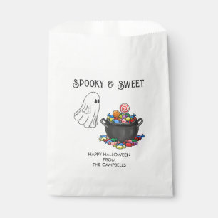 Spooky Halloween Ghost Favor Bag