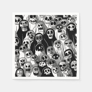 Spooky Halloween Ghost Napkins